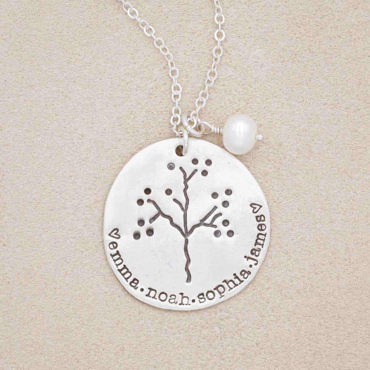 The Original Family Tree Necklace {Sterling Silver}