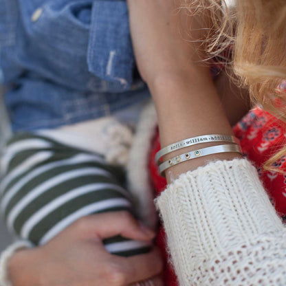 Thin Sterling Cuff {Sterling Silver}