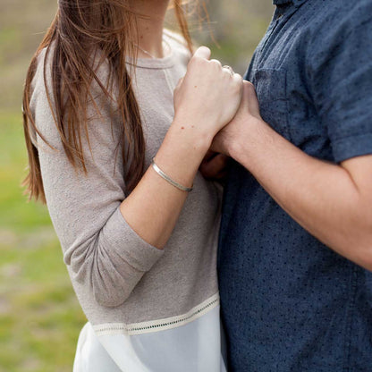 Thin Sterling Cuff {Sterling Silver}