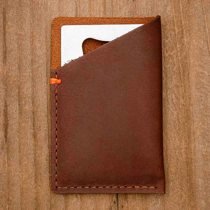 Personalized Trailblazer Bottle Opener and Leather Wallet on wood background thumbnail