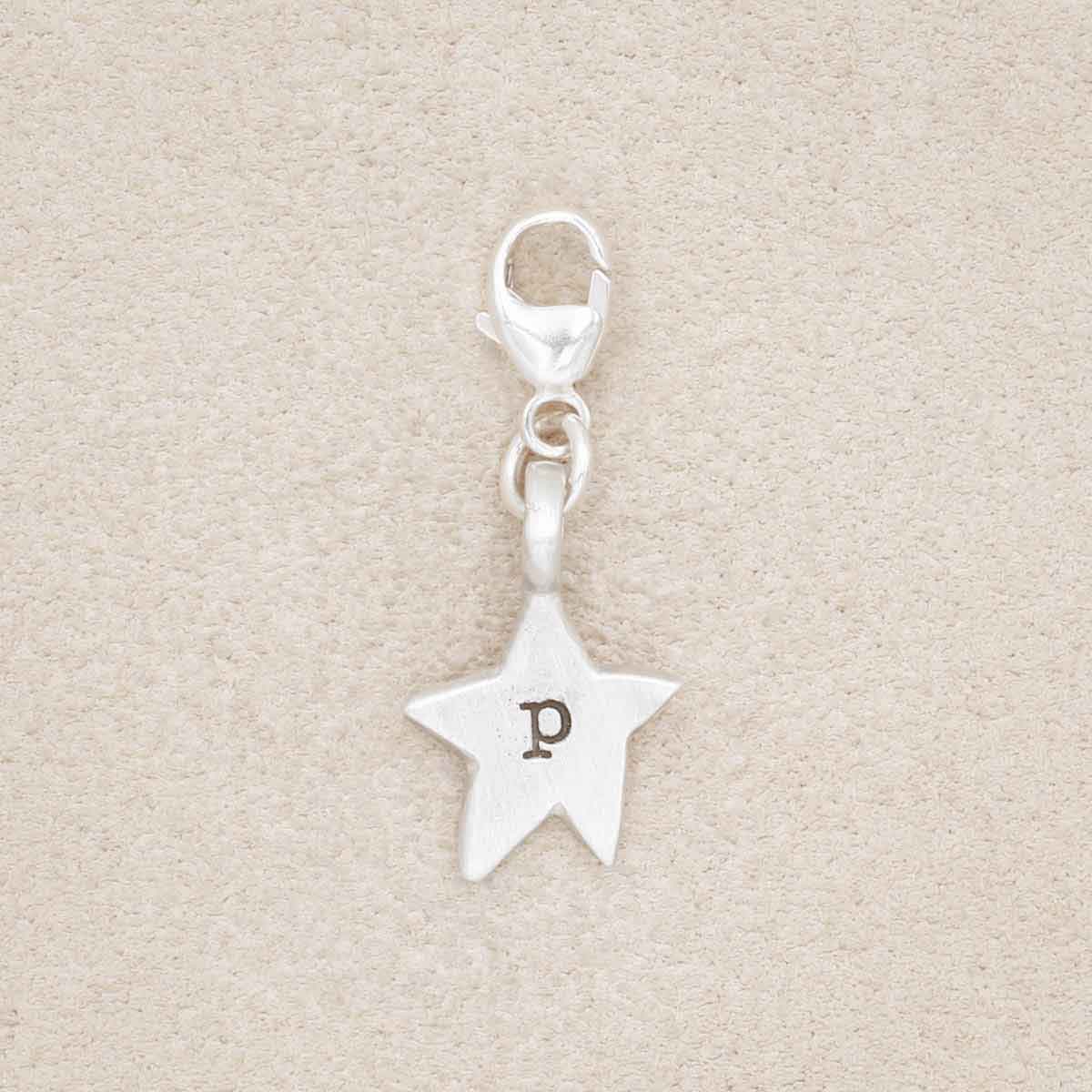 Twinkle Little Star Bracelet Charm {Sterling Silver}