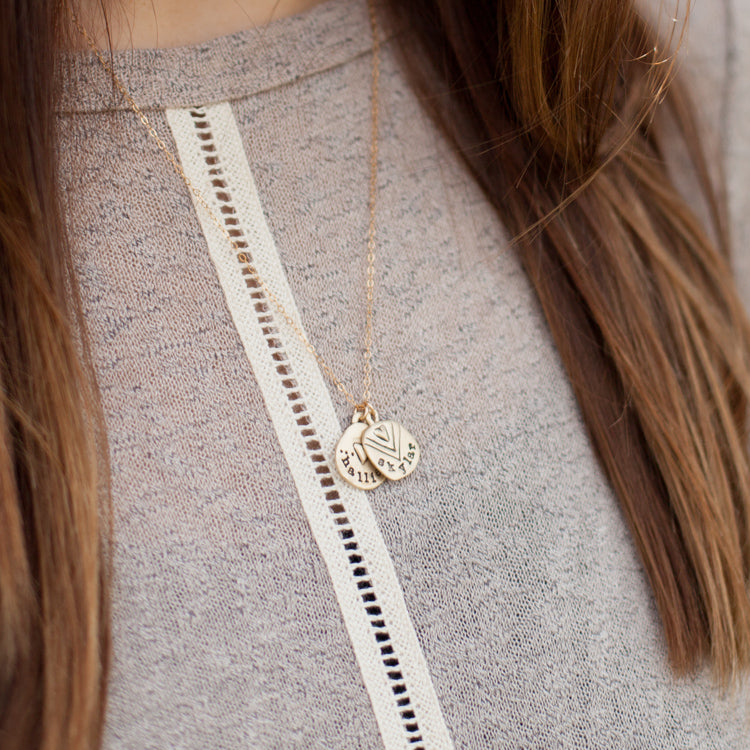 Jumble Of Love Necklace {Gold Plated}