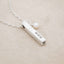 What Matters Most Necklace - 1 Side {Sterling Silver}