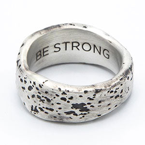 (ANTIQUED STERLING SILVER) WITHSTAND RING