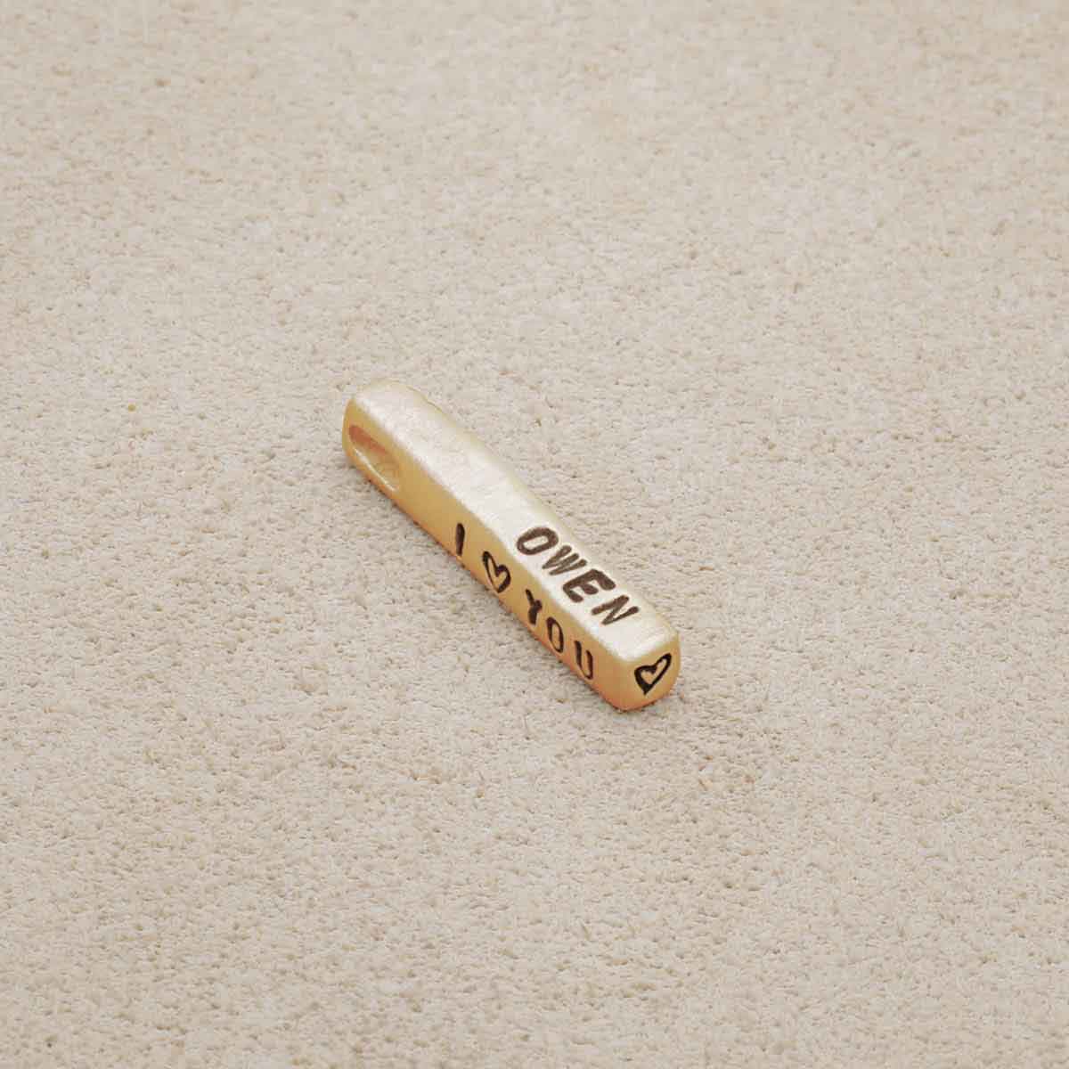 Word of the Year Charm {14k Gold}