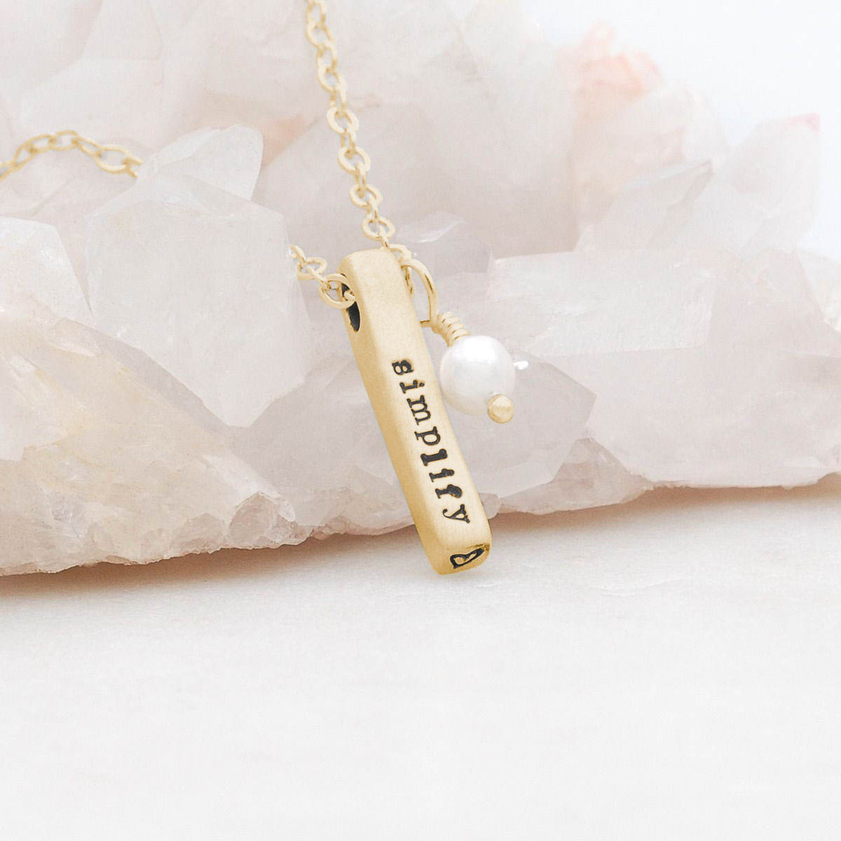 Word of the Year Necklace {10k Gold}