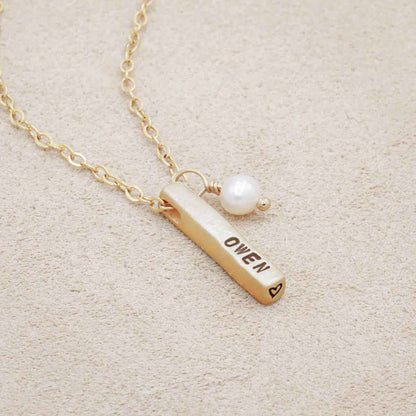 Word of the Year Necklace - 2 sides {14k Gold}