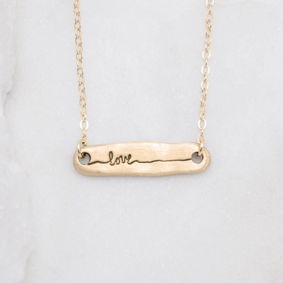 Written With Love Necklace {10k gold}